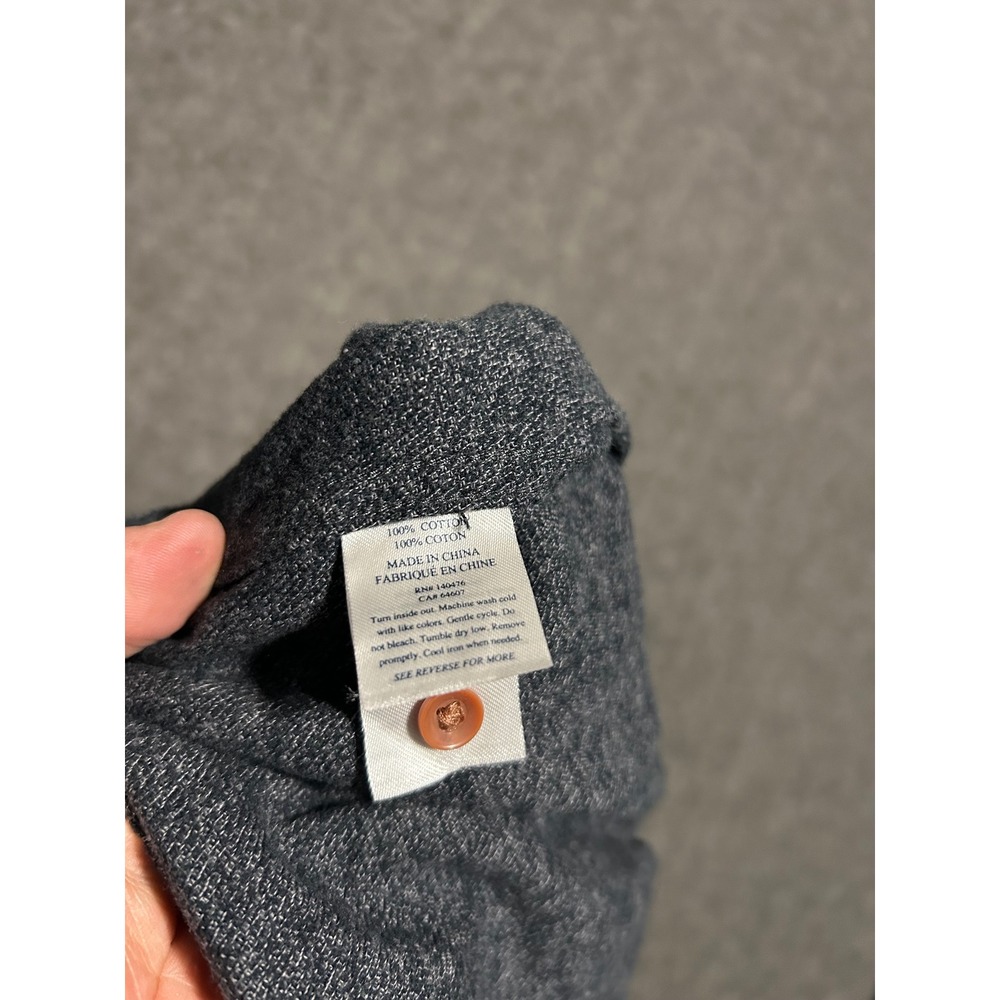 Faherty brushed alpine flannel shirt mens small long sleeve cotton - Picture 6 of 8